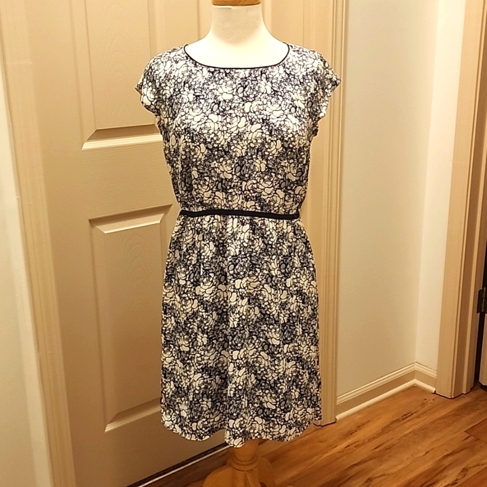 Loft Floral Dress, Size 8